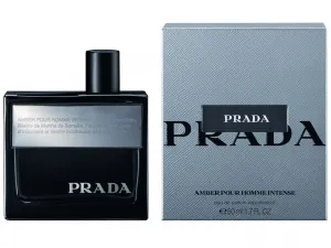 Prada Amber Intense Eau de Parfum Spray for Men, 1.7 Ounce