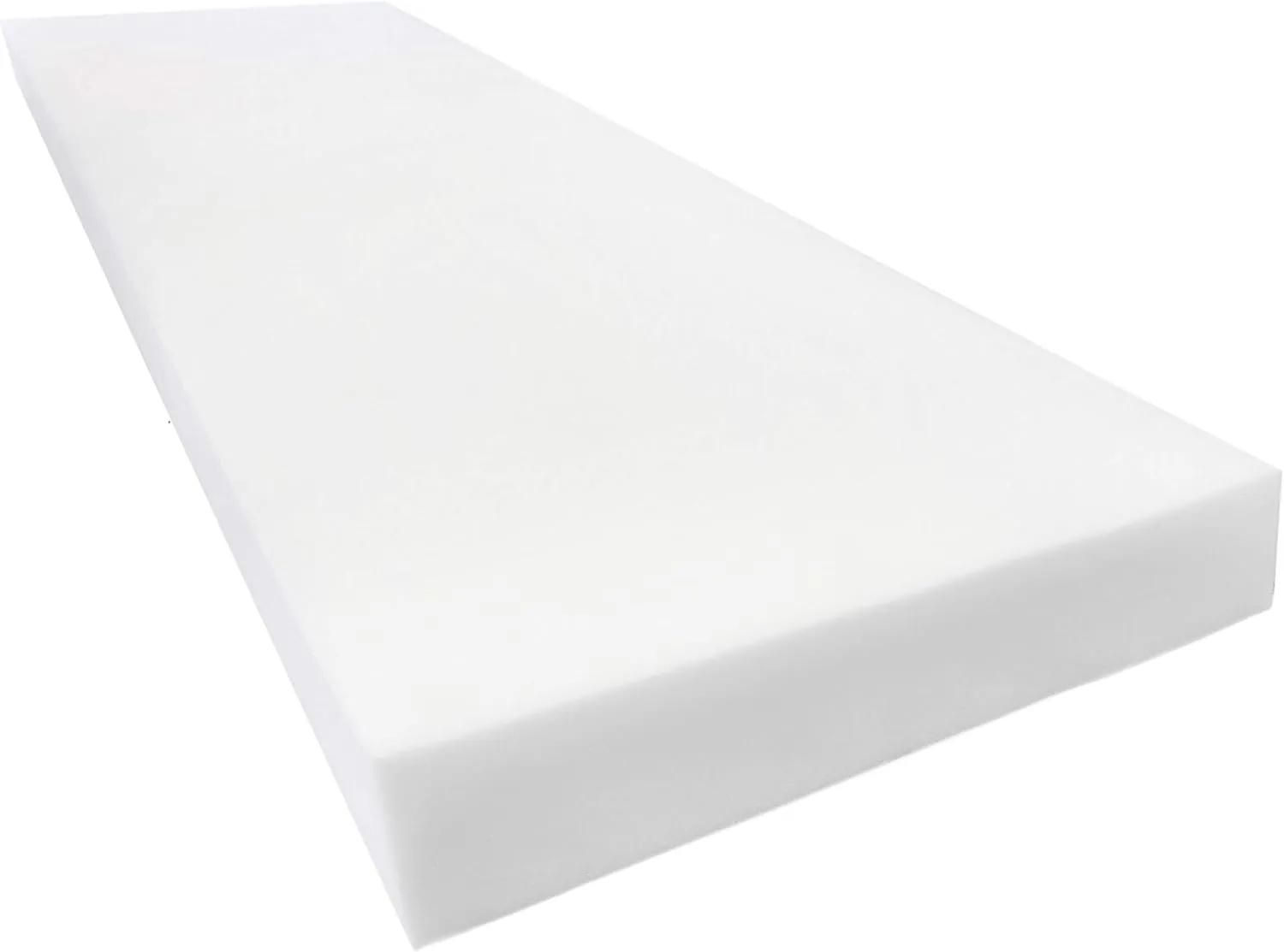 QOMFY 5" Height x 18" Width x 78" Length 1.8 Density 33ILD (Semi-Firm) Upholstery Foam Cushion Made in USA - Perfect for Chairs, Sofas, Headboards, Packaging, Crafts and DIY Projects.