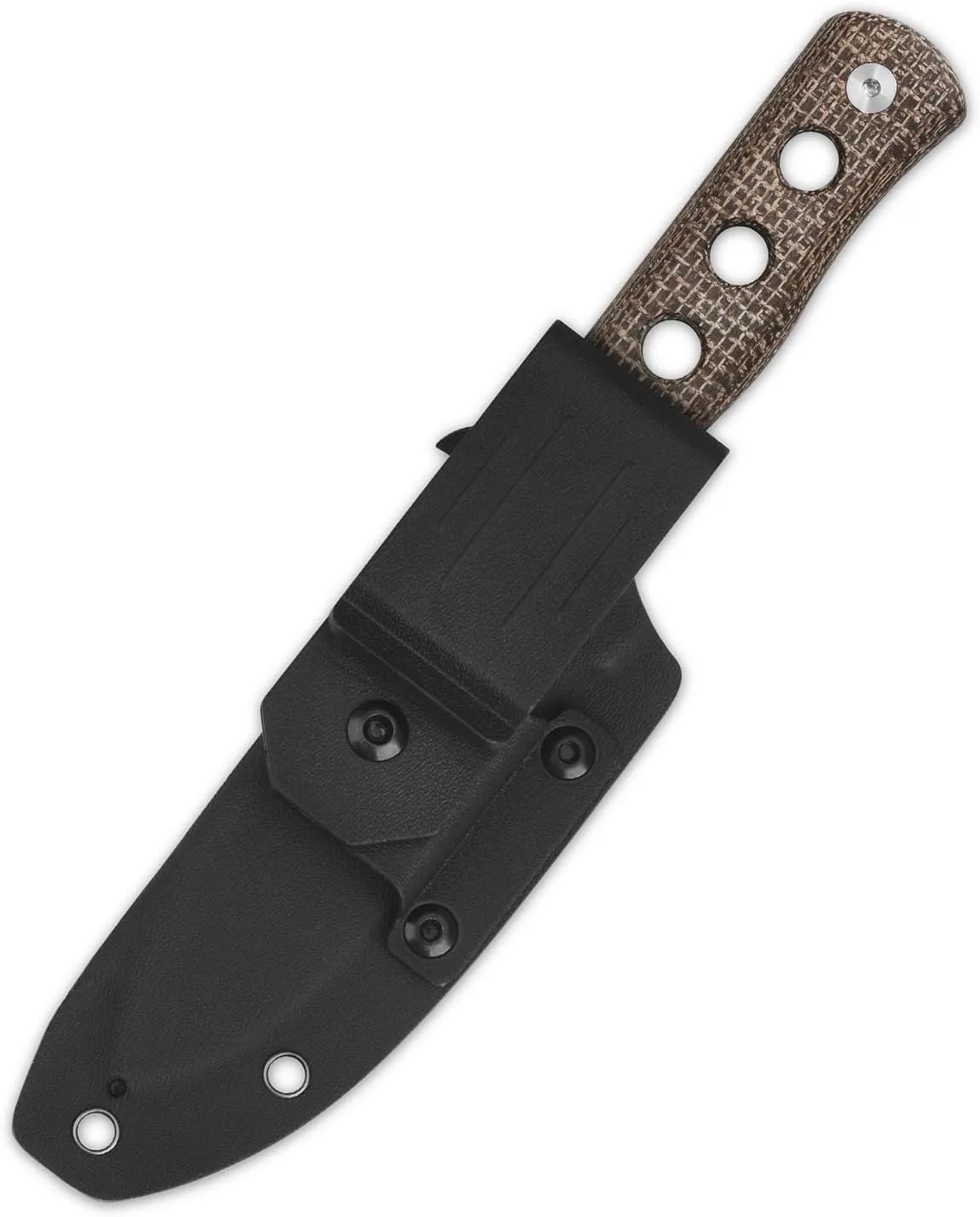 QSP CANARY FIXED BLADE HUNTING KNIFE with KYDEX SHEATH, SHARP BLADE with MICARTA HANDLES