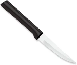 RADA Cutlery Heavy Duty Paring Knife, Black Handle, Pack of 2