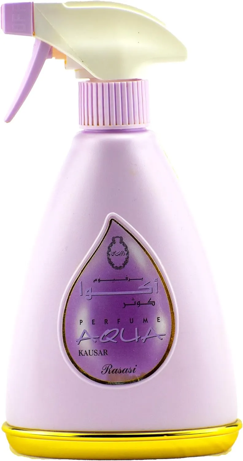 Rasasi Aqua Kausar Room & Linen Mist Spray, 12.6 Ounce