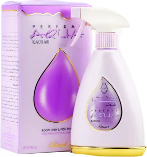 Rasasi Aqua Kausar Room & Linen Mist Spray, 12.6 Ounce