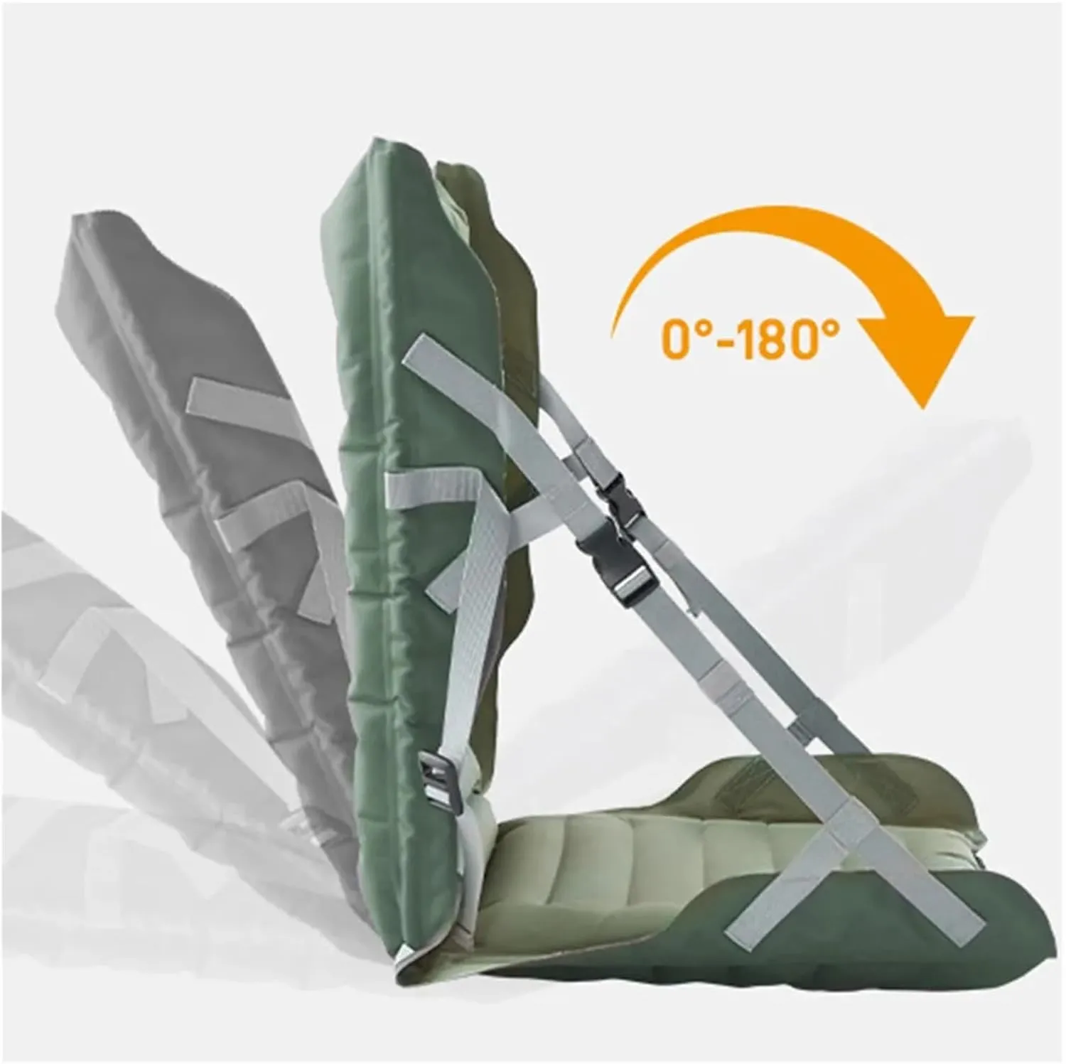 Recliner Inflatable Camping Folding Chair Multi-Angle Adjustable Portable Air Cushion High-Strength Support Outdoor Picnic Beach Portable
