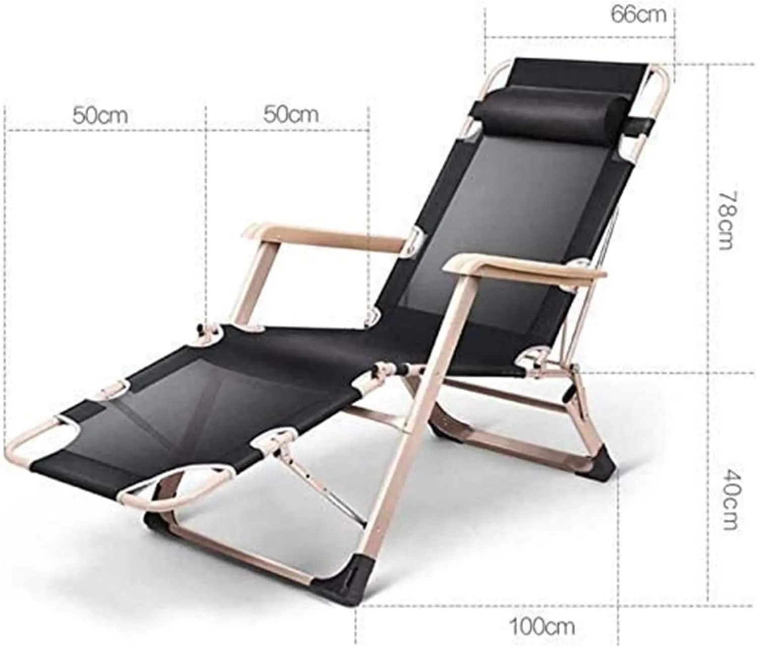 Recliner Sun Loungers Sun Loungers Recliners for Garden Loungers Outdoor Sun Lounger Zero Gravity Folding Reclining Garden Deck Chair Portable Rocking Chair Bea(2)