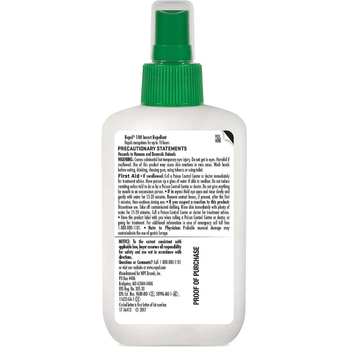 Repel® 100 Insect Repellent Pump Spray