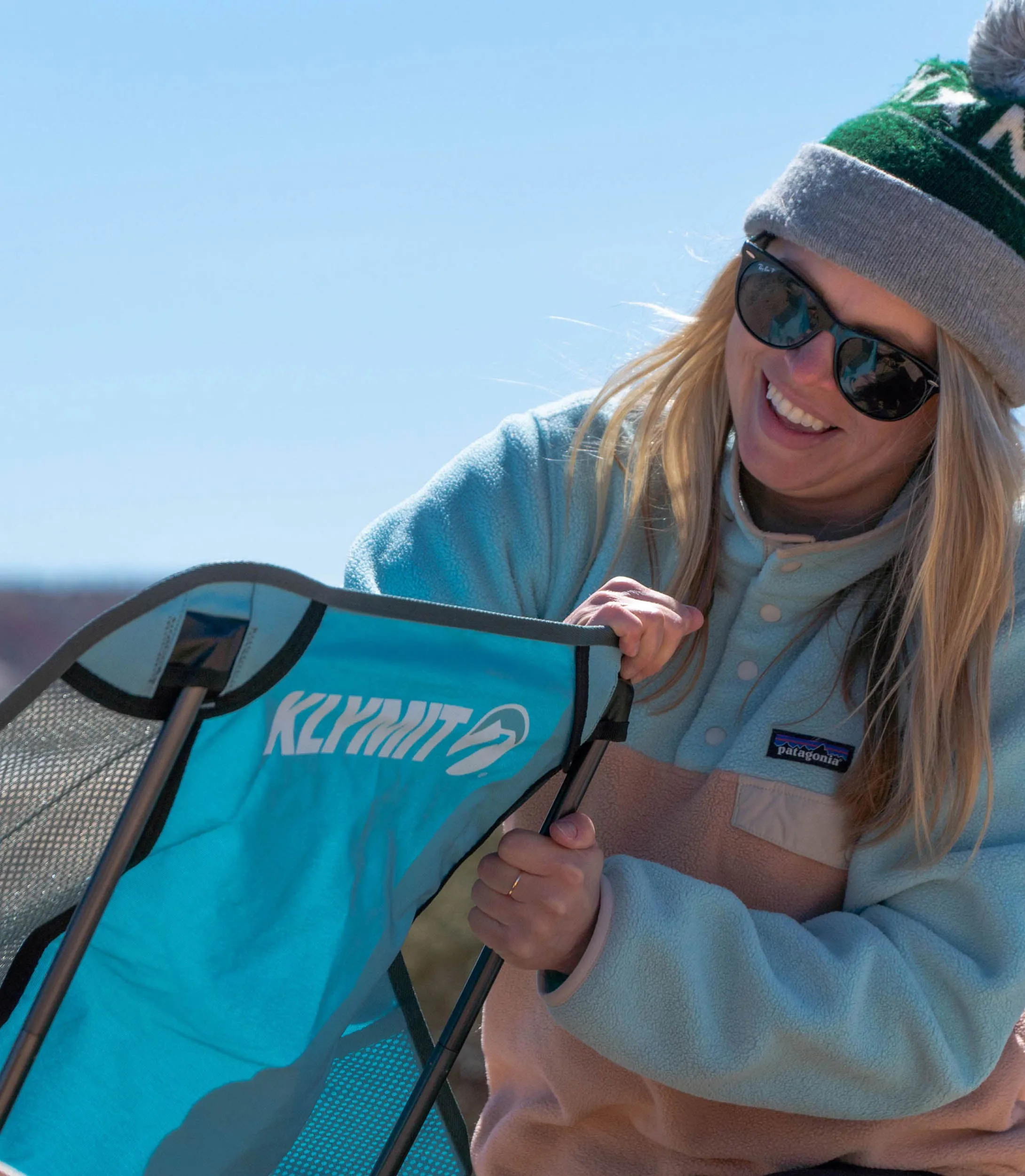 Ridgeline Camp Chair Short Blue