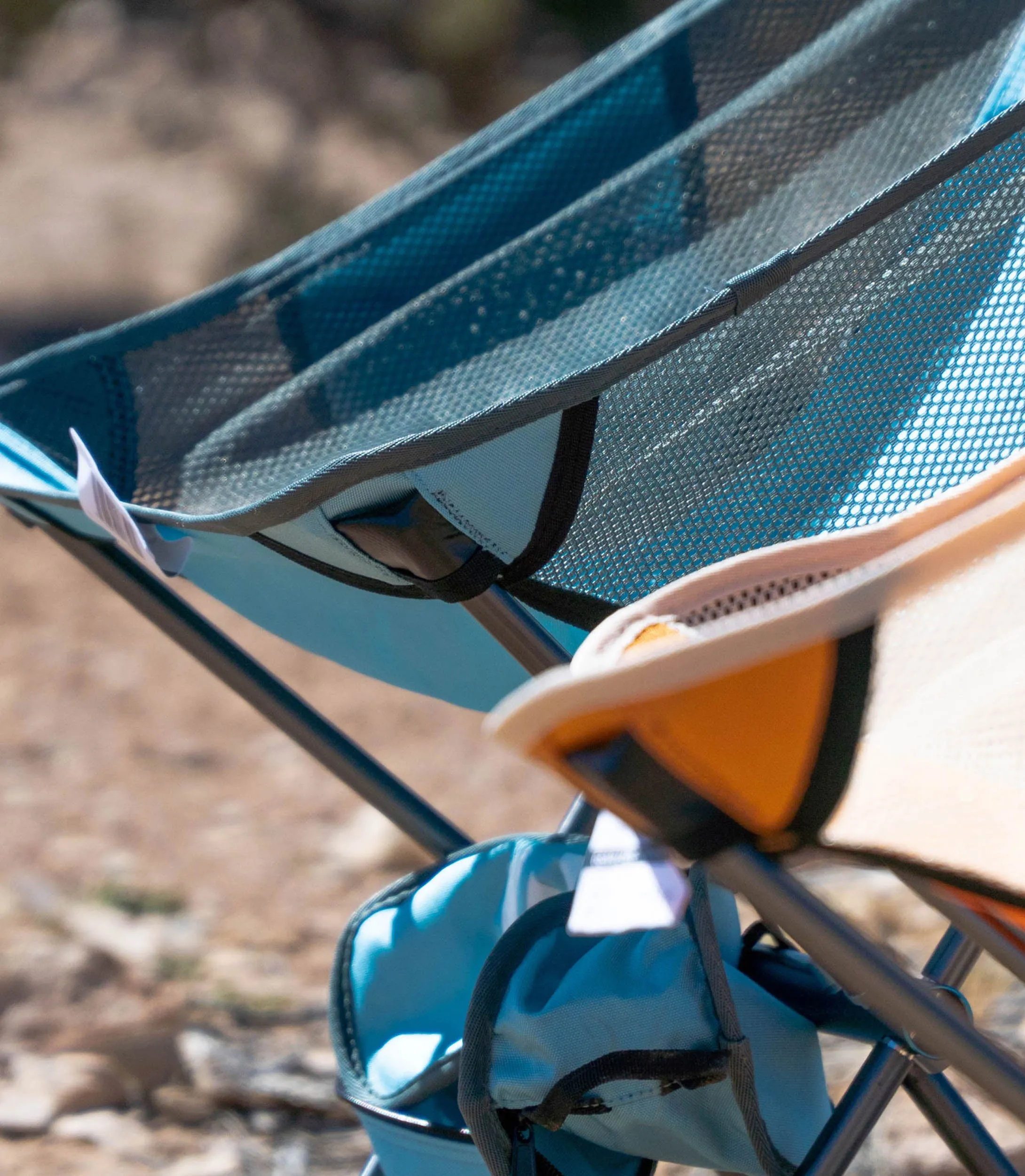 Ridgeline Camp Chair Short Orange