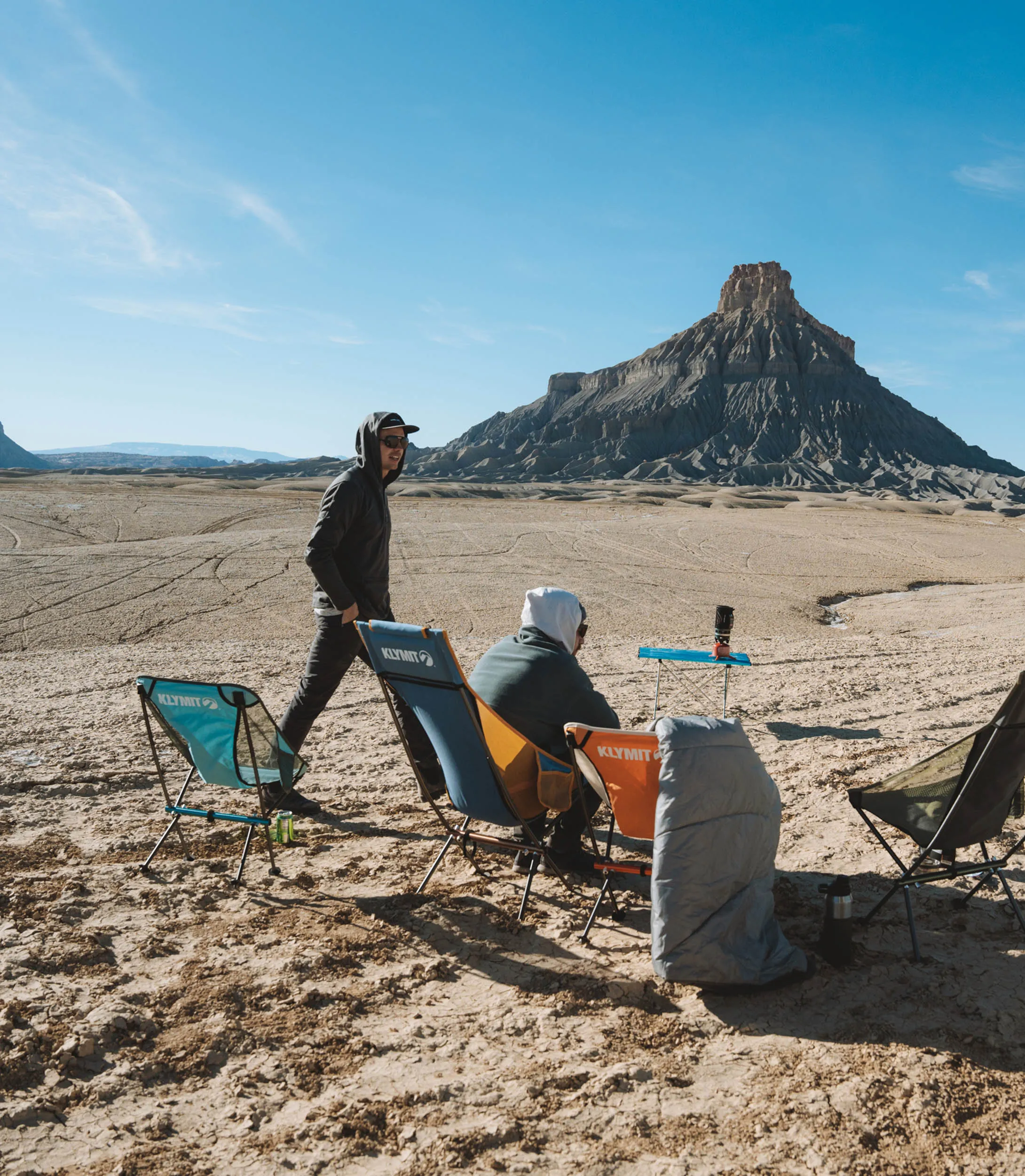 Ridgeline Camp Chair Short Orange