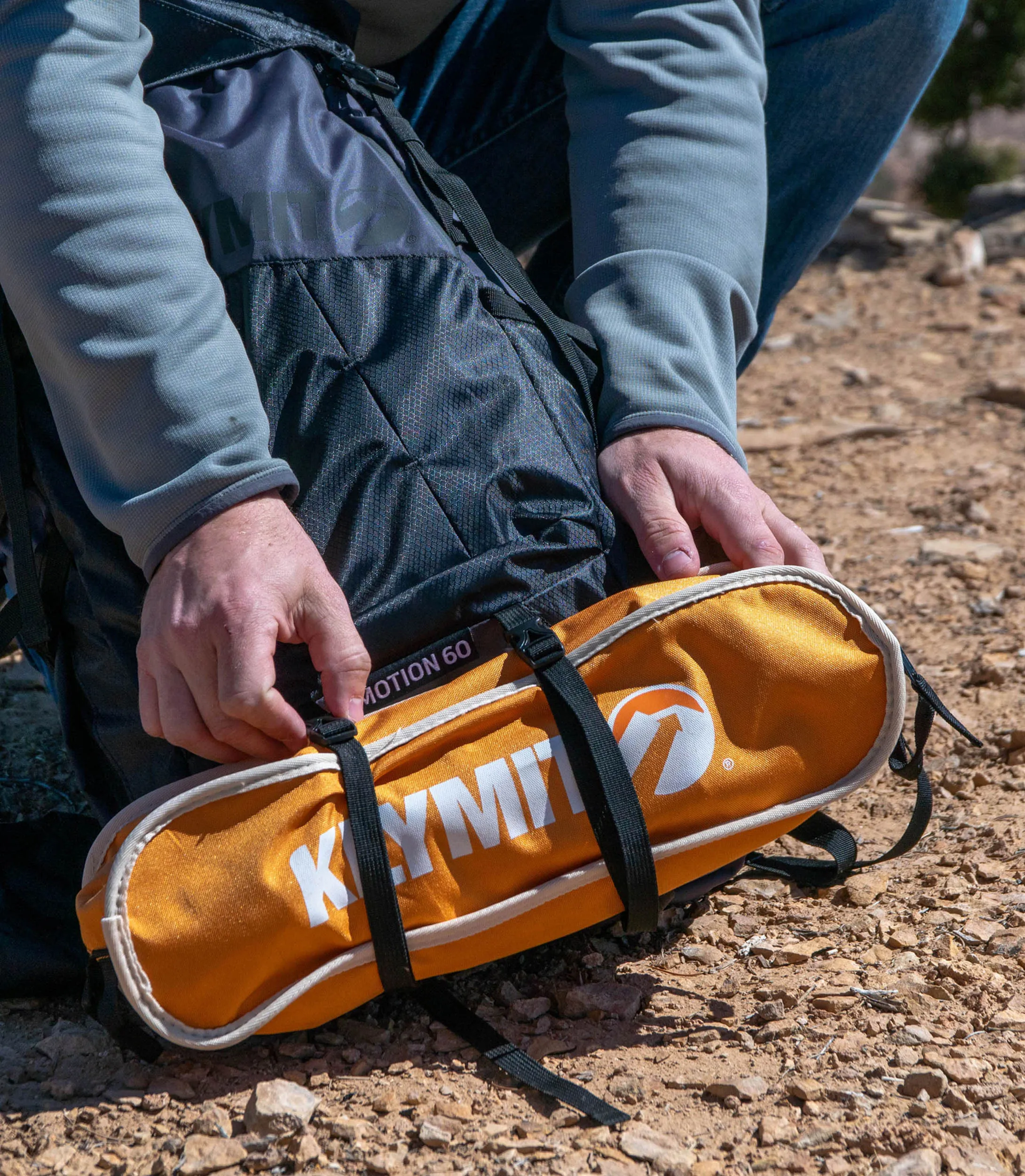 Ridgeline Camp Chair Short Orange