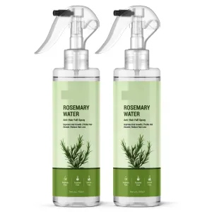 Rosemary Water Spray For Hair Growth | Rosemary Hair Mist | Adds Shine | Helps Reduce Hairfall | Strengthens Hair | For All Hair Types (100 ml x 2)
