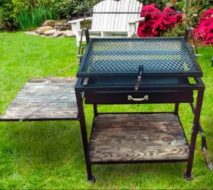 Rotary BBQ Grill Machine | Easily Flip BBQ Grill Grate | Portable Heavy-Duty Metal Grill Grate| Made in Canada – BBQ417
