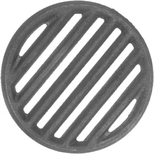 Round Iron Grill Grate High Heat Charcoal BBQ Rack for Outdoor Cooking Detachable Design for Easy Cleaning Stable Round Shape for Family Gatherings and Camping