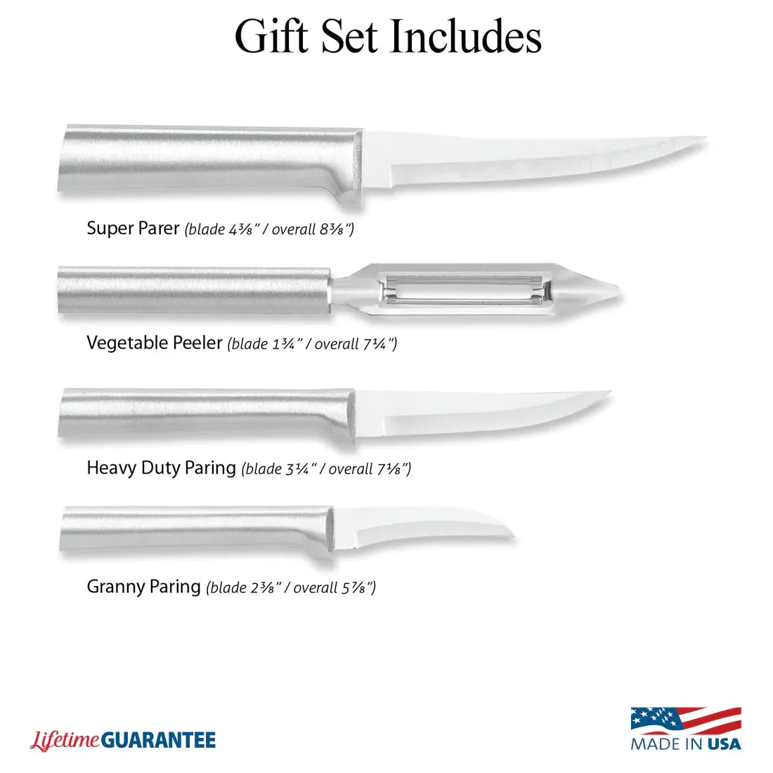 Sale: Meal Prep Gift Box Set by Rada Cutlery Made in USA S05