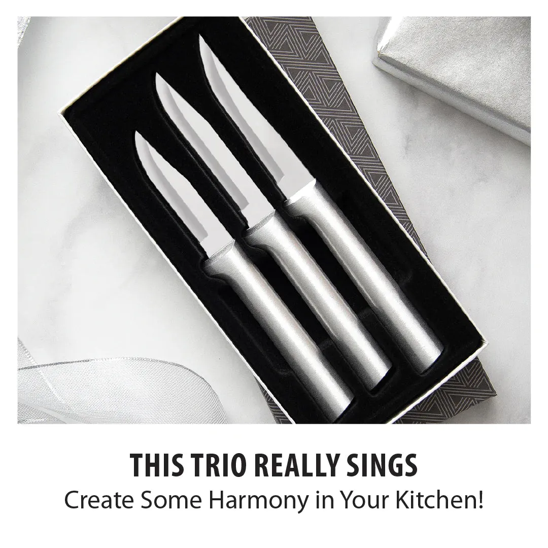 Sale: Paring Knives Galore Gift Box Set by Rada Cutlery Made in USA S01