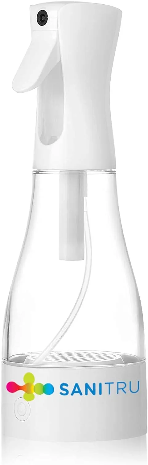 SANITRU Multi Surface Cleaning, & Sanitizing System | Uses Electricity to Convert Tap Water, Salt & Vinegar into an All Purpose Cleaner for your Home | Electrolyzed Water Generator