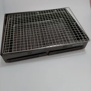 scinova Cooking utensils, namely, grills, foldable leg design, compact and portable