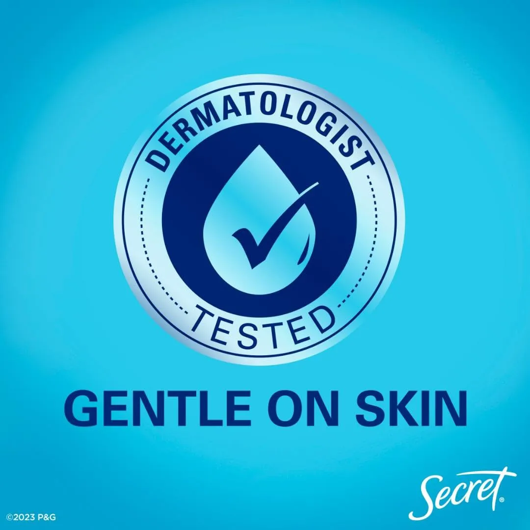 Secret Dry Spray Antiperspirant Deodorant for Women, 48hr Weightless Sweat & Odor Protection, Gentle on Skin, Powder Fresh Scent, 4.1 oz (Pack of 3)