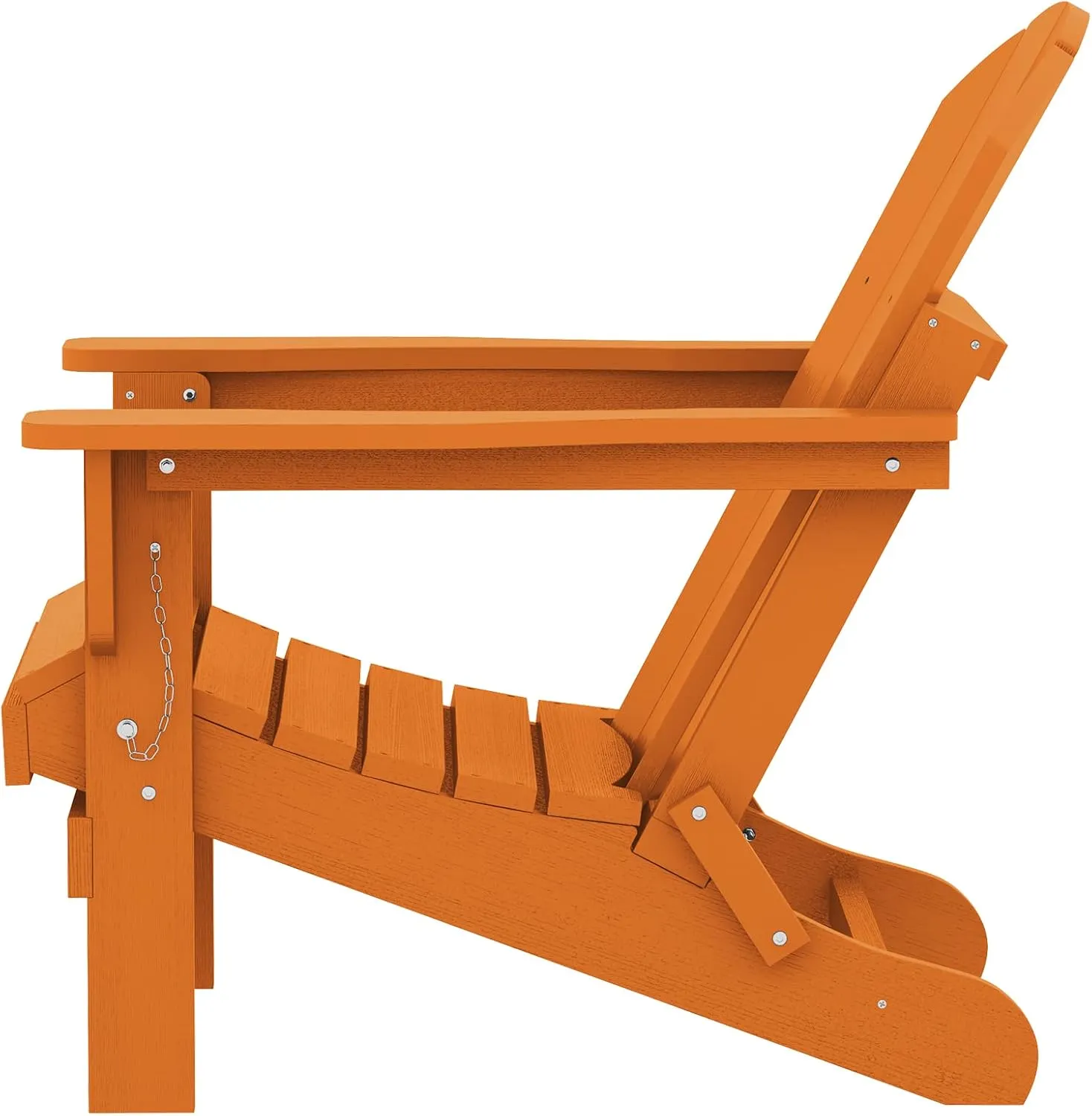 SERWALL Adirondack Chair for Patio Garden Outdoors Fire Pit- Apricot