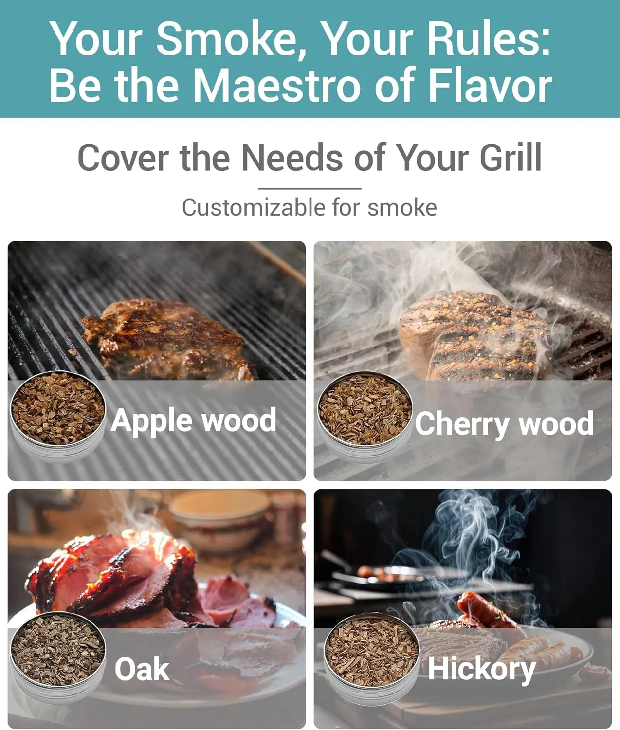 Smoke Generator For Cheese, Smoke Tube For Pellet Smoker,Outdoor Hot or Cold Smok er with Air Pump,Griddle Accessories for Camping, Cold Smoker Attachment, Smoke Box for Any Grill