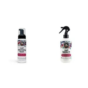 So Cozy Curl Styling Foam & Curl Conditioning Leave-In Detangler Spray Bundle for Kids