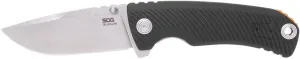SOG Tellus ATK Outdoor Assisted Opening Frame Lock Folding Knives | Ambidextrous GRN Handle | CRYO 440C Stainless Steel Blade | Adjustable Belt Clip