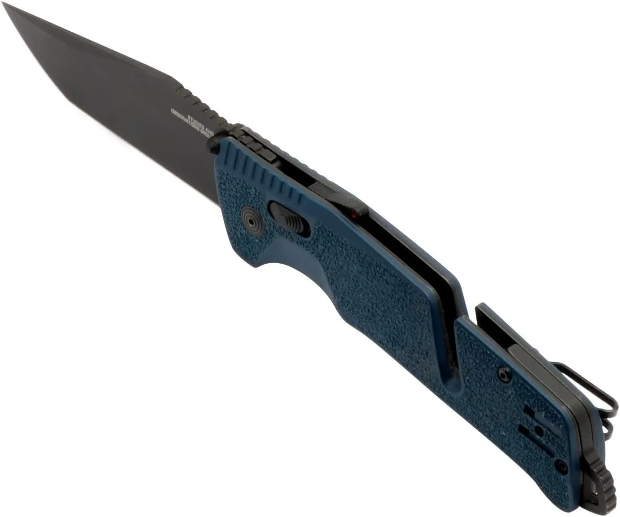 SOG Trident at Ambidextrous Professional Tanto Folding Knives | Heat-Treated CRYO D2 3.75" Stainless Steel Blade
