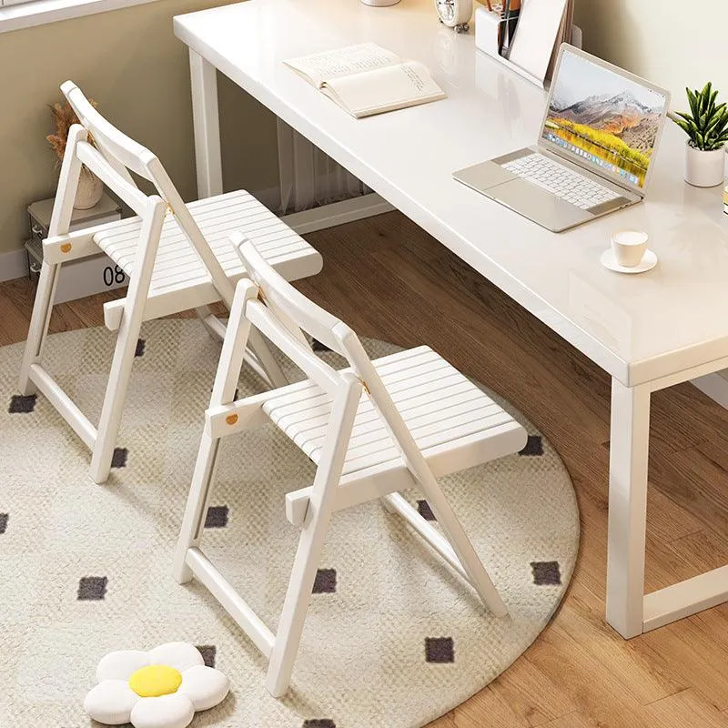 Solid - wood Folding Chair / Foldable Backrest Chair for Home Use / Dining Chair, Office Chair, Mahjong Chair / Simple Leisure Chair for Bedroom