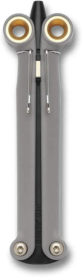 Spyderco BaliYo - High Performance Heavy Duty Space Pen with Weighted Twin Handles for Dynamic Flipping and Twirling Tricks - Made in the USA - YUS Model