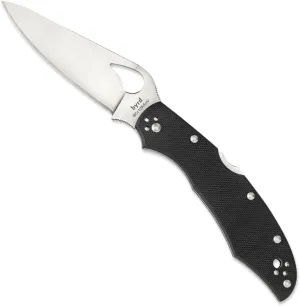 Spyderco Byrd Cara Cara 2 Knife with 3.75" Stainless Steel Blade and High Performance G-10 Handle - PlainEdge - BY03GP2
