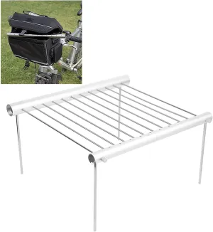 Stainless Steel Portable Folding Barbeque Grill for Outdoor Cooking Picnics Hiking