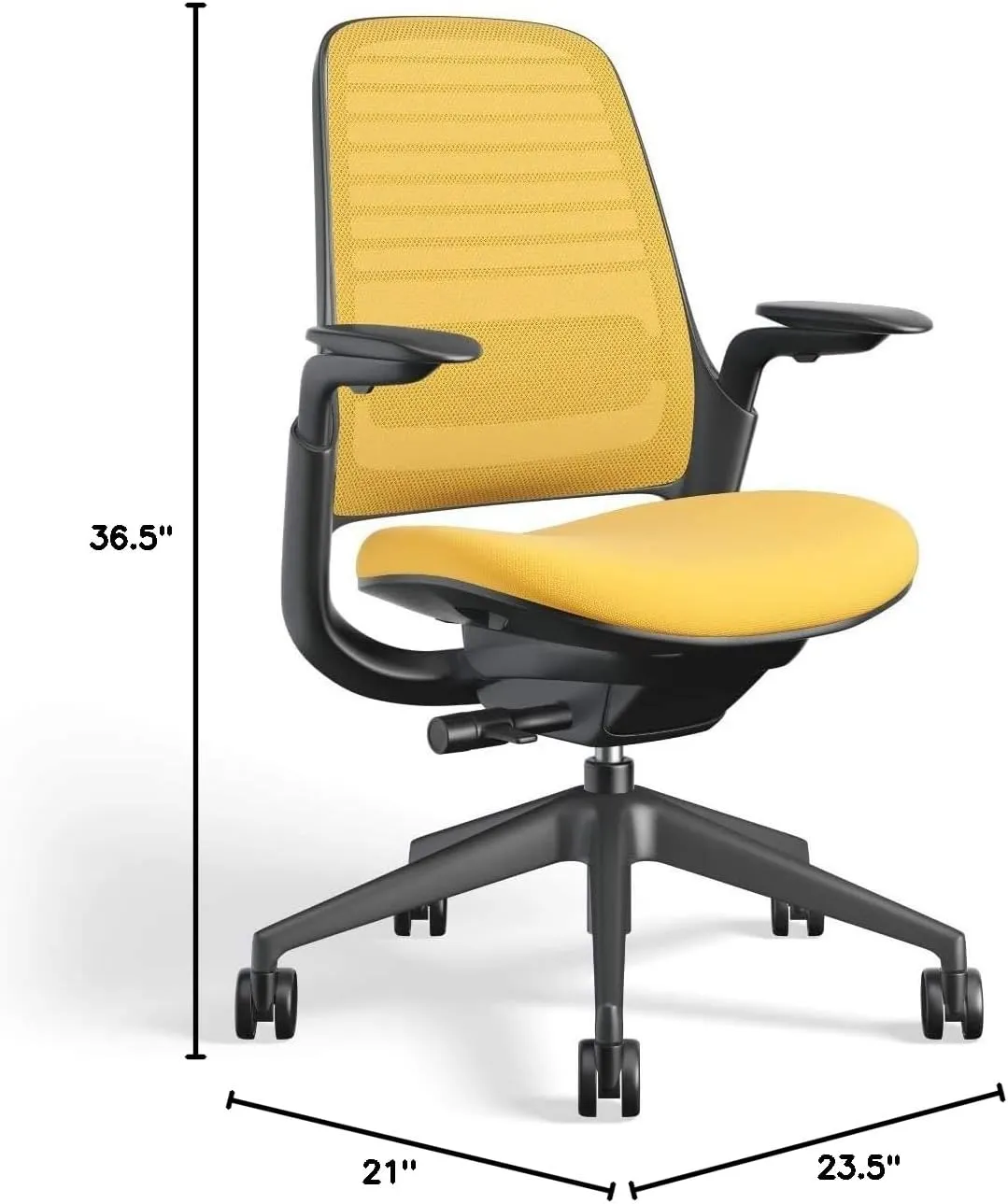 Steelcase Series 1 Work Office Chair, Canary
