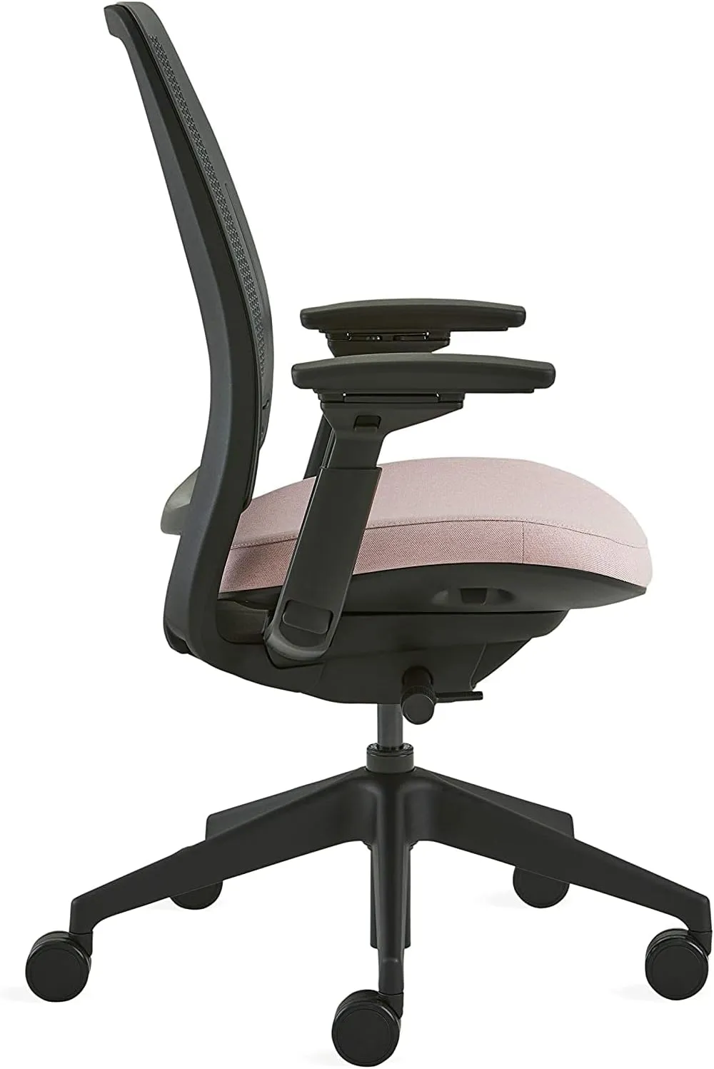 Steelcase Series 2 Office Chair, Air Back, Carpet Casters, Cogent Fabric (Aubergine)