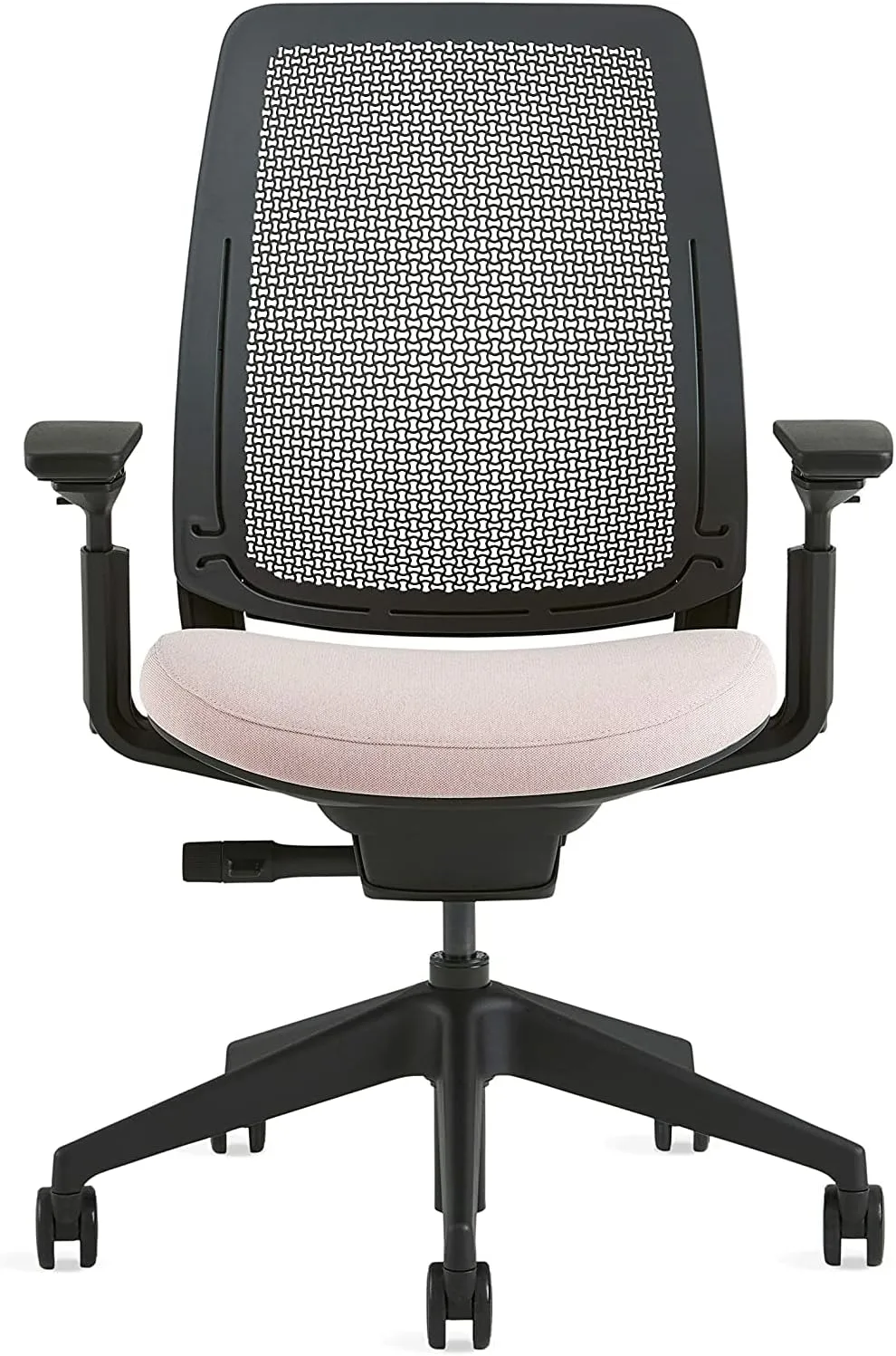 Steelcase Series 2 Office Chair, Air Back, Carpet Casters, Cogent Fabric (Aubergine)