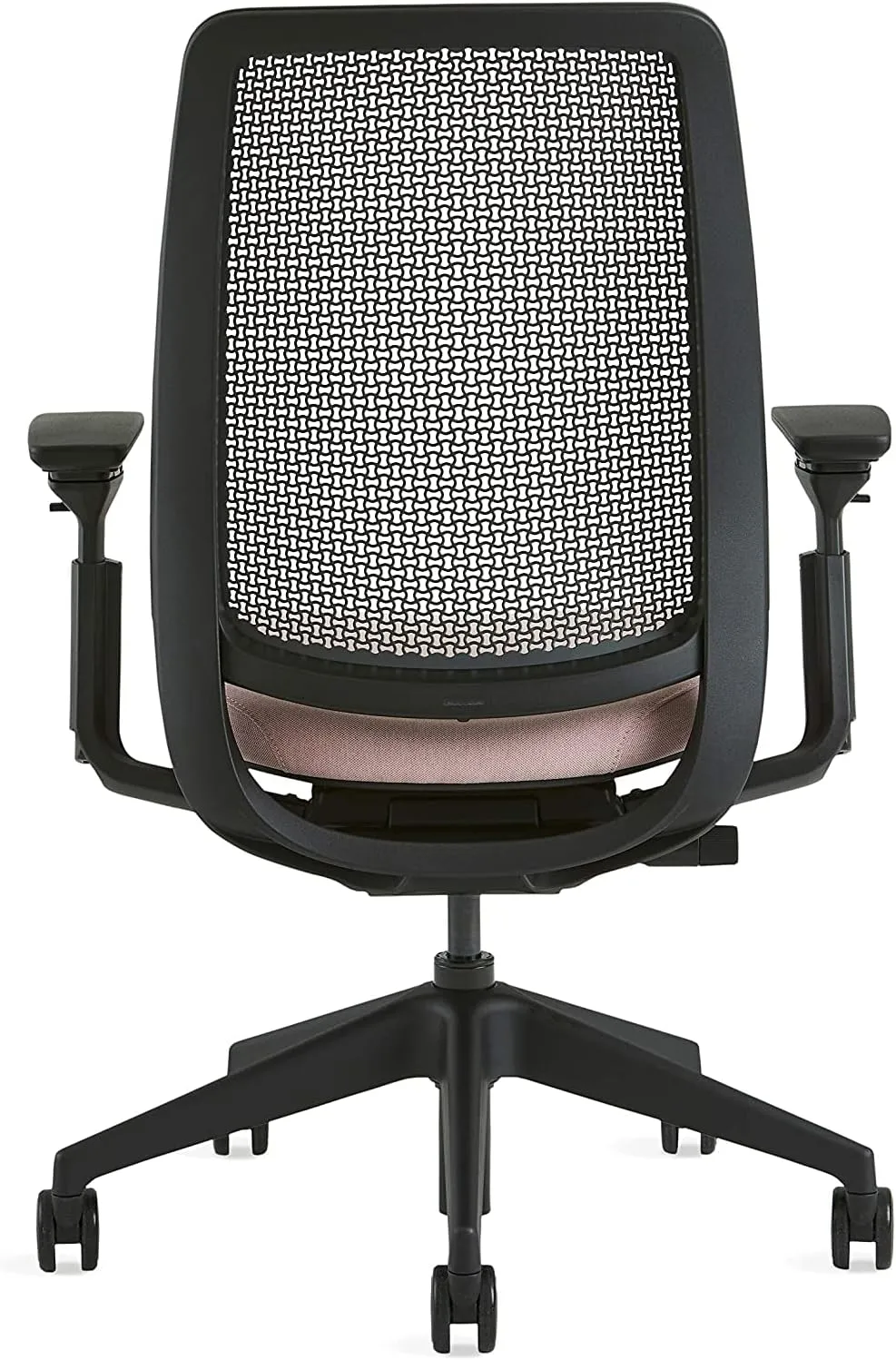 Steelcase Series 2 Office Chair, Air Back, Carpet Casters, Cogent Fabric (Aubergine)
