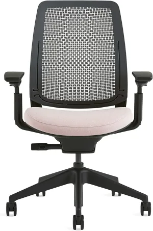 Steelcase Series 2 Office Chair, Air Back, Carpet Casters, Cogent Fabric (Aubergine)