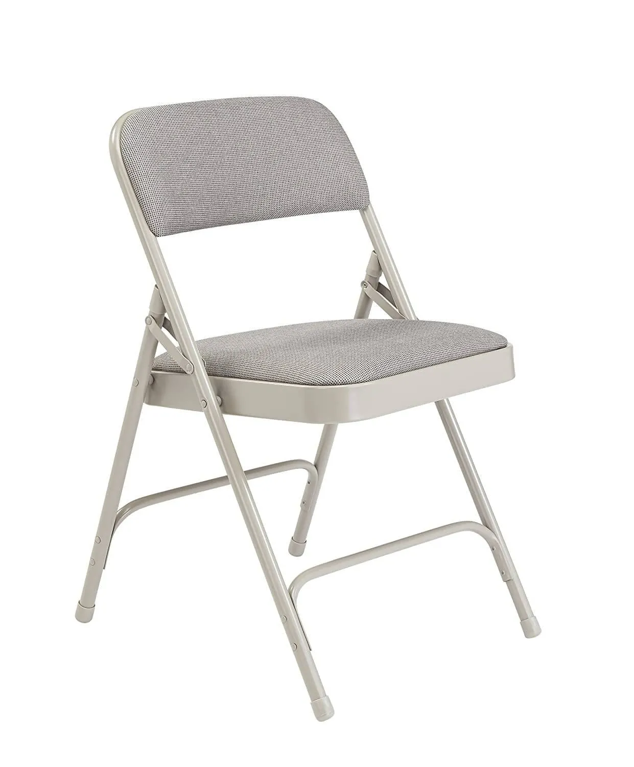 Sudden Comfort Folding Padded Chair National Public Seating 2200 Series Steel Frame Upholstered Premium Fabric Seat and Back Folding Chair with Double Brace, 480 lbs Capacity- 399315
