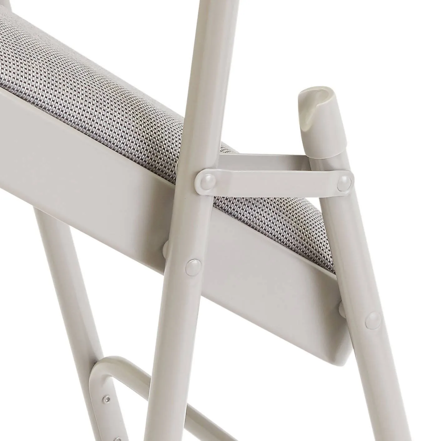 Sudden Comfort Folding Padded Chair National Public Seating 2200 Series Steel Frame Upholstered Premium Fabric Seat and Back Folding Chair with Double Brace, 480 lbs Capacity- 399315