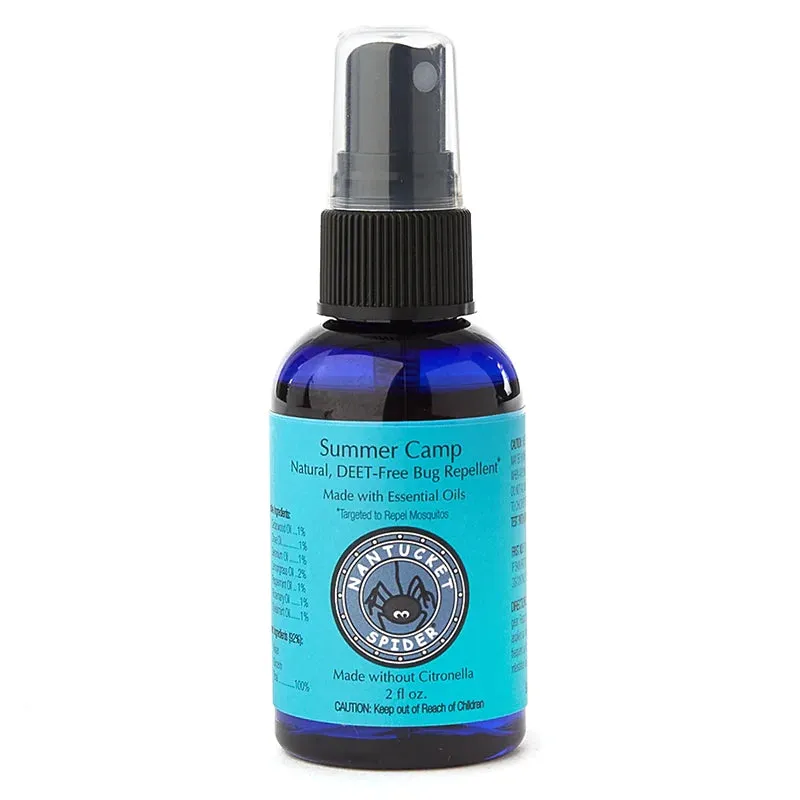 Summer Camp Natural Bug Repellent Spray for Kids