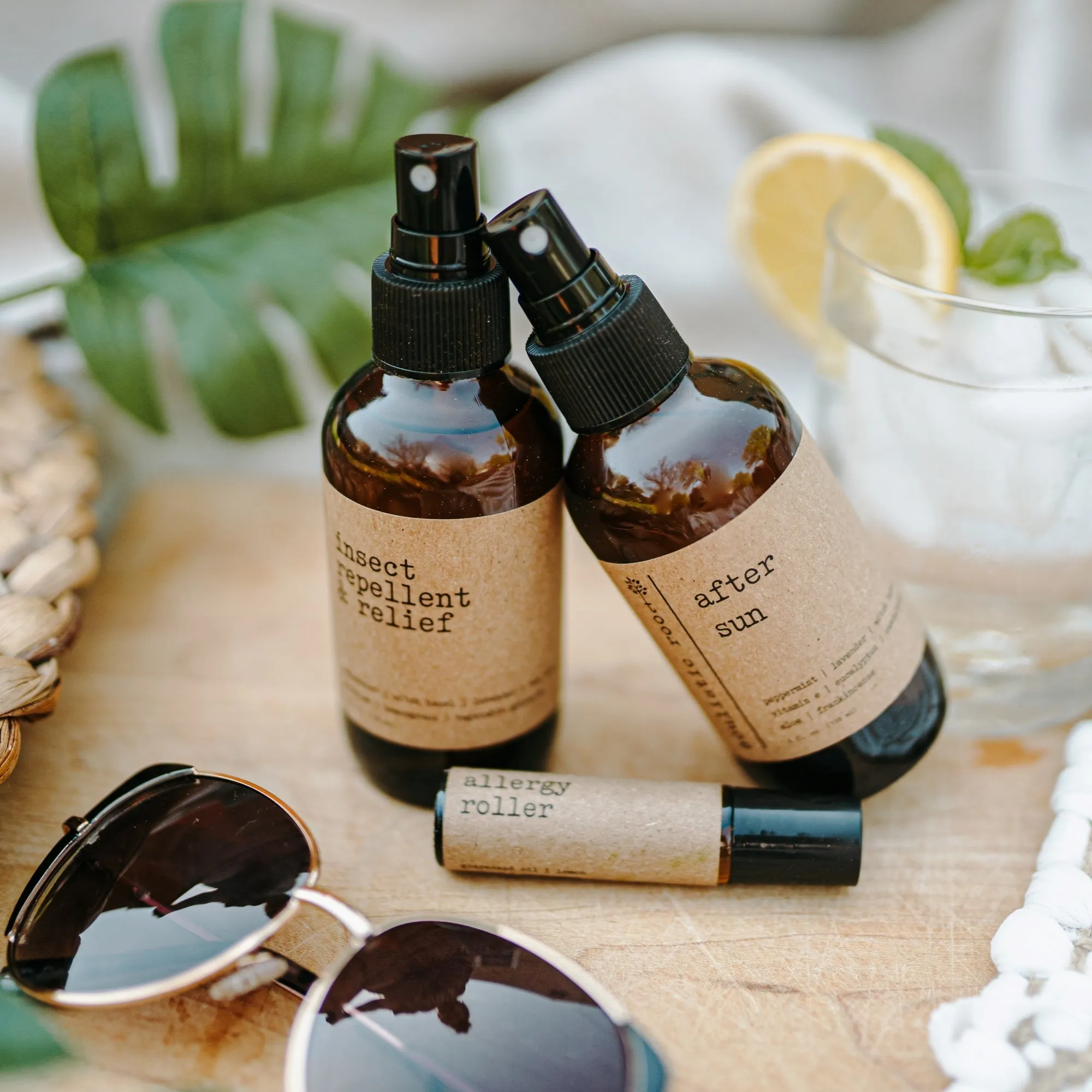 Summer Favorites Trio | After Sun   Bug Spray   Allergy