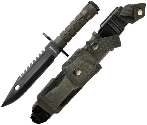 Survivor HK-56142 Series Fixed Blade Survival Knife, 12-Inch Overall
