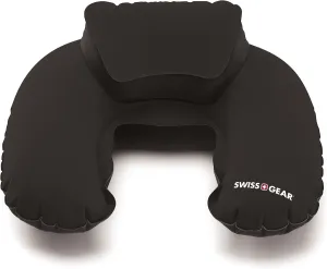 SwissGear Travel Pillow in Black, One Size