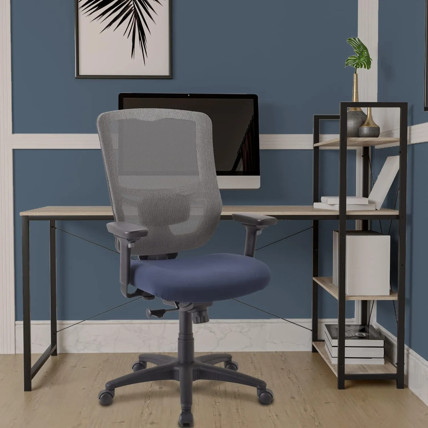 Tempur-Pedic Synchro-Tilt Task Chair, Cobalt
