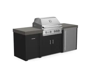 The Sullivan - 92" Outdoor Kitchen Island - Custom Design Ref: 4R9G74