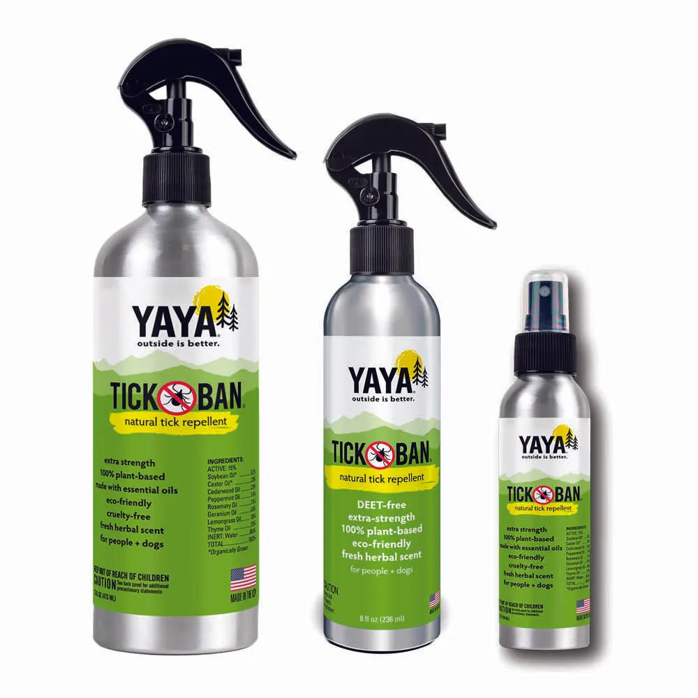 TICK BAN Natural Tick Repellent Spray