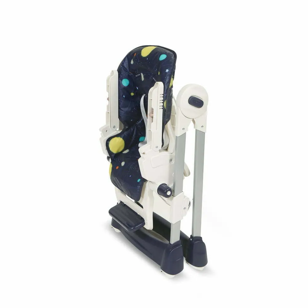 Tinnies Baby Adjustable High Chair-Blue Planet