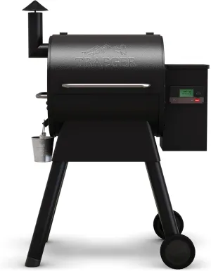 Traeger Grills Pro 575 Wood Pellet Smoker and Grill, WiFi and App Enabled Electric Smoker, 6-in-1 BBQ and Pellet Grill, 572 Square Inches of Grilling Area, 500 Degree Max Temperature, Black Finish