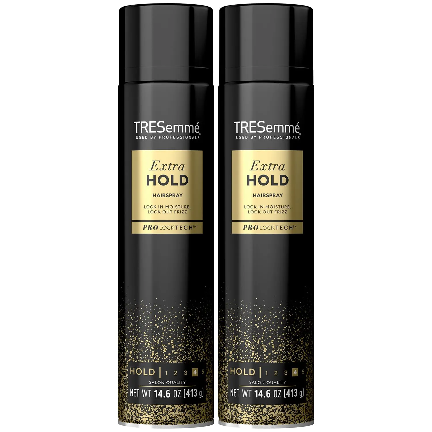TRESemmé Hairspray, Extra Hold, 2-Pack – Moisturizing Hair Spray, Anti-Frizz Products, Humidity Protection, 14.6 Oz Ea