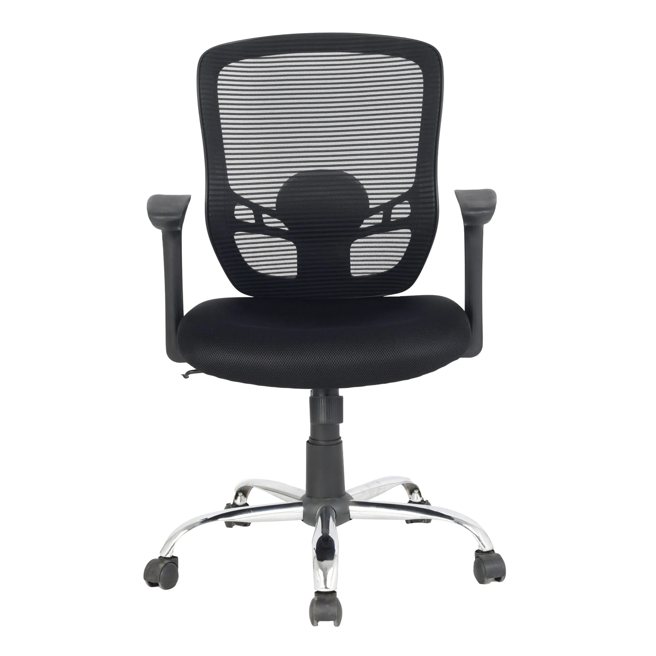 Tygerclaw 25" Mid Back Mesh Office Chair - Black|Fauteuil de bureau en mailles TygerClaw à mi-dossier - noir