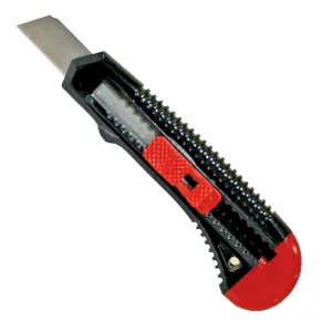 Utility Knife w/ Thumb Lock- 18mm - Standard Duty - 48 / Box