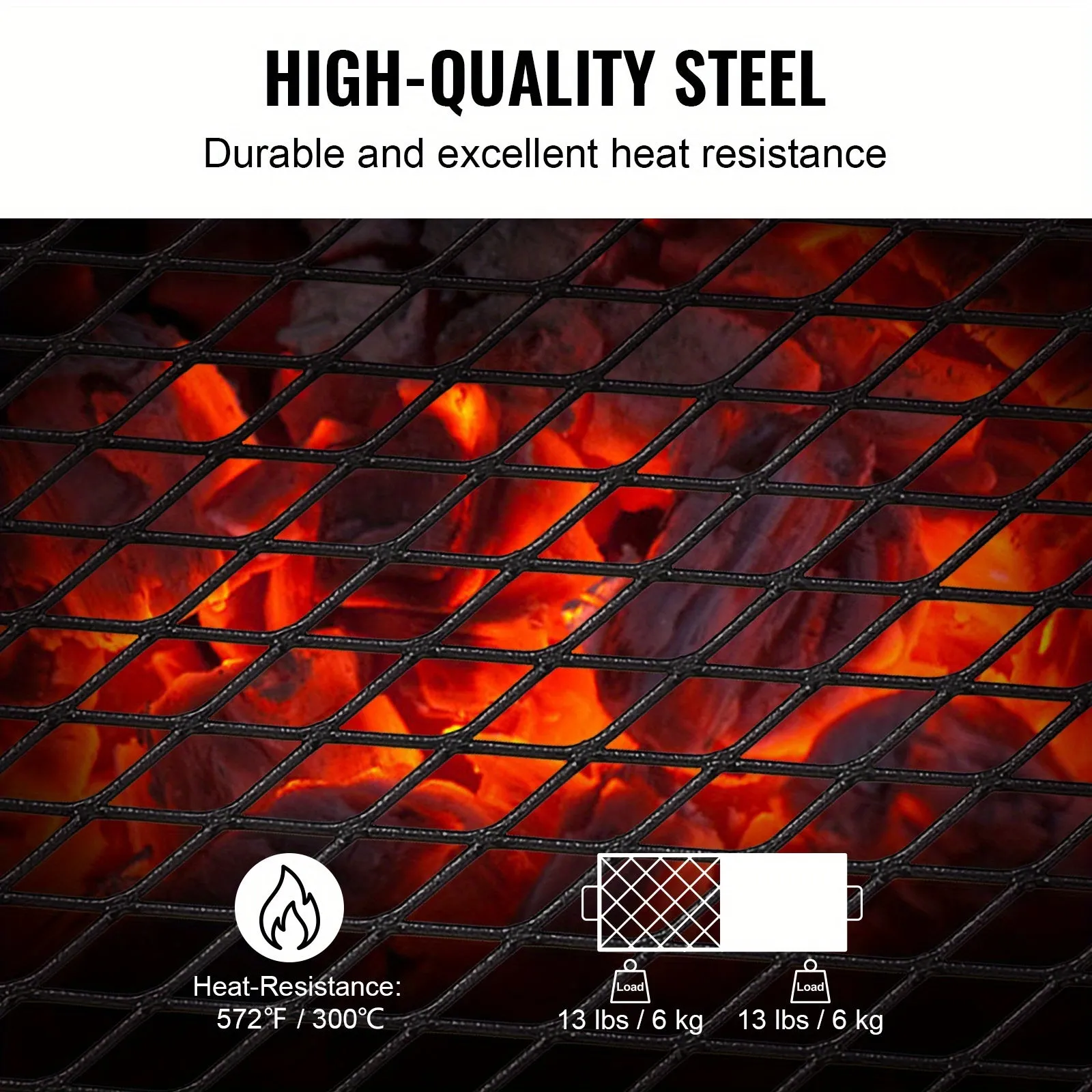 VEVOR Folding Campfire Grill,